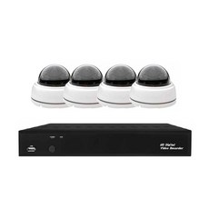 나다텔 400만화소 녹화기 실내 돔 적외선카메라 4개 CCTV풀세트 AP-0405R, AP-0405R(1TB)+UTC-400DR(4개)세트