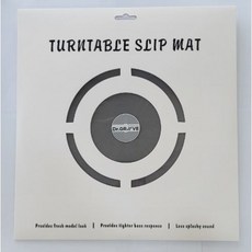 닥터그루브 가죽 + 코르크 적층 최고급 매트 Leather & Cork Audiophile Turntable Mat
