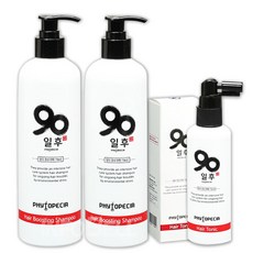 피토페시아 90일후 샴푸 500ml 2통 + 헤어토닉 100ml 1통 서인석 남성 여성 탈모 샴푸 두피 모발 건강 각질 케어, 본품