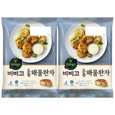 CJ 비비고 도톰 해물완자, 2개, 510g