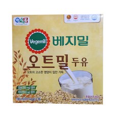 정식품 베지밀 오트밀 두유, 16개, 190ml