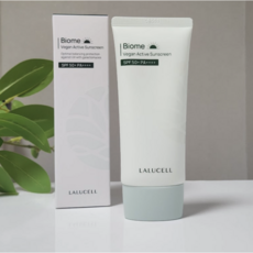 라루셀 바이옴 비건 액티브 선스크린 50ml 무기자차 백탁 끈적임없는 선크림, 3개