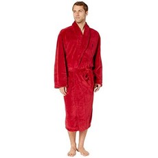 폴로 랄프로렌 남성 샤워가운 옵션 (사이즈 색상) 택1 Polo Ralph Lauren Men Microfiber Plush Long Sleeve Shawl Collar Robe, Size = Large-X-Large | Color = Polo Black/Rl2000 Red Pony Print, 본문참고