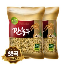  2023년 햇곡 국산 깐녹두 1kg (500gx2봉), 5개 