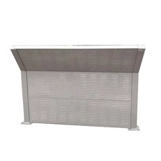 고속도로 방음벽 휀스 건설 현장 울타리 보호 배플, 회색 전체 방음 패널