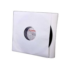 LP 레코드 종이봉투 속지포함 블랙 화이트 12인치 30장 장치 액세서리, 상세페이지 참고, 1. 12인치 화이트 직각 PO필름