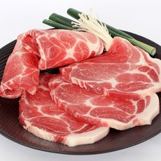 미트아울렛 왕목살(목전지) 돼지고기 2kg 미국산, 왕목살(목전지) 구이용 2kg 미국산, 1개