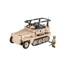 COBI Historical Collection SD. KFZ. 250/3 Vehicle, one option, one option, 1개