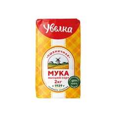 Мука пшеничная Uvelka, 2 кг