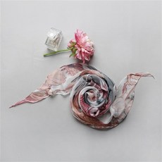 [하프클럽/더로라]마름모 모달스카프 - 여행꽃 S9004