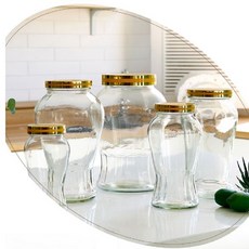 담금주 인삼주 과실주 유리병 (700ML~4.5L), 1개