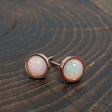 천연오팔귀걸이