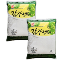뚜레반 감자전분(수입) 감자가루 전분가루, 2개, 3kg