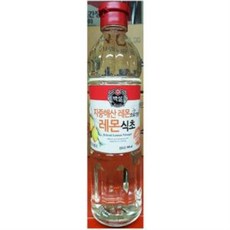 맛있는 레몬식초 백설 900ml, 1, 1