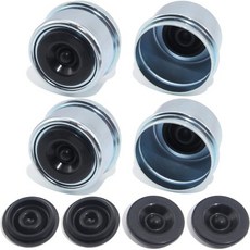 GREPSPUD 분진커버 홀커터 분진 4pcs 1.98인치 트레일러 허브 먼지 캡 스핀들 베어링 컵 그리스 커버 20003500파운드 보트 덱스터 EZ Lube 캠퍼 RV 액슬, 1.98'' Trailer Hub Caps 4pcs, 4개