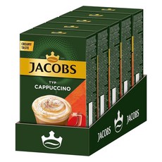 Jacobs 제이콥스 카푸치노 커피 스페셜티 8개입X10팩 80스틱