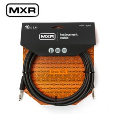 MXR - Standard Instrument Cable / 기타& 베이스용 케이블 3m (DCIS10), *, *, 1개