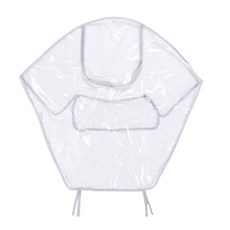 유모차 레인 커버 푸시 체어 액세서리 실용적인 경제적인 유모차 버기 투명 레인 커버 넓은 적용 스코프, 1개