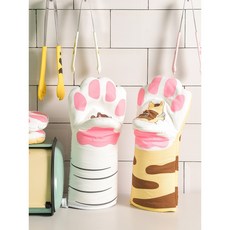 고양이냄비장갑