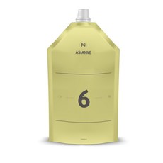 [뿌리탈색용] 아시안느 Pro-DX 옥시던트 6% 루트블리치 1000ml 산화제 / 기화현상 억제(모발 끊김 방지), 1개