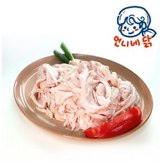 국내산 냉동 손질 무뼈닭발 1킬로 야식 특식 술안주 무뼈닭발 1kg, 2개