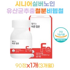 식약처인증 유산균 유래 주원료 철분 어린이 청소년 임산부 출산후 여성 철분제 영양제 산후영양제
