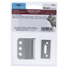 Wahl Professional 3 Hole Adjusto-Lock (1mm-3mm) 디자이너 용 클리퍼 블레이드 무선 디자이너 시니어 진