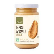 올가홀푸드 유기농 땅콩버터 크리미