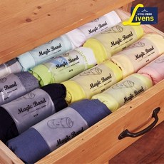 옷정리 매직 밴드대형 5P
