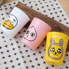 카카오프렌즈 컵 [3P-KF6145], 1세트, 카카오프렌즈-SJ0614
