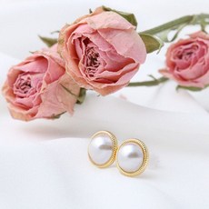 실리콘귀걸이진주