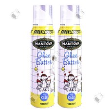 만토바 키즈 오일 스프레이 100ml, 기버터, 2개