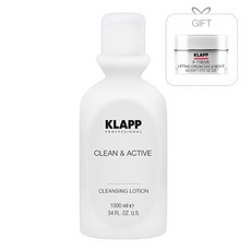  클랍 클린&액티브 클렌징 로션 1000ml (+리프팅 크림 50ml 1개) 