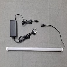 반려동물 바이러스 강력 살균 탈취 실내 공기 케어 LED 조명 공기청정기 독감예방 LED등 특허인증, 50cm
