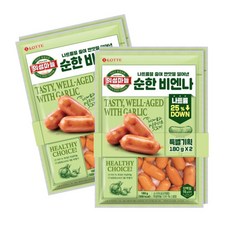 롯데 순한 비엔나 180g x2 5개, 360g