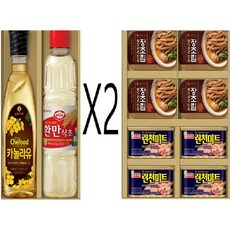 식초2카놀라유2장조림4런천미트4 특별선물세트 명절선물 사은행사 추석선물세트, 1개