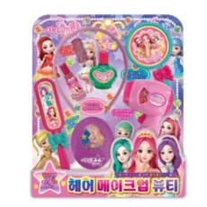 시크릿쥬쥬 헤어 메이크업 뷰티 세트, MIX (랜덤 발송), 8개