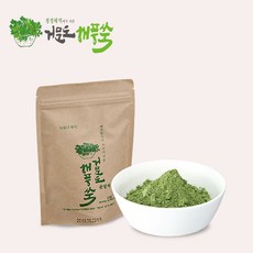 여수 거문도 해풍쑥 쑥미세분말 100g, 1개