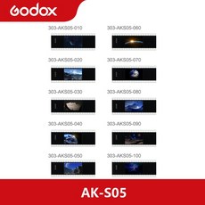 Godox AK-R21 프로젝션 부착 렌즈 라운드 헤드 프레 넬 키트 AD200Pro V1 플래시 LC30, 13 AK-S05