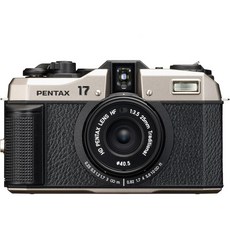 펜탁스 17 콤팩트 필름카메라 25mm F3.5 고정 초점 수동 조작 7가지 촬영 모드