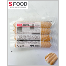 [SFOOD] 돼지고기 96% 에쓰푸드 세블락소시지C 400g 1-4EA(냉동)_치즈왕자, 4팩