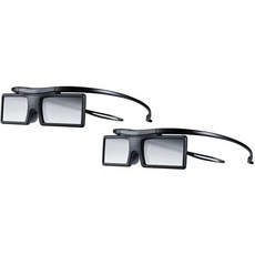 Pack of 2 Samsung SSG4100GB Bluetooth 3D Active Glasses Battery Operated Black, 2개