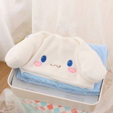시나모롤후드담요