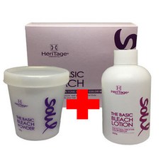 [아름다운] 헤리티지 더베이직 블리치 탈색제 1제100ml+2제300ml, 상세페이지 참조, 상세페이지 참조