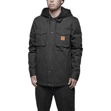 1718 THIRTYTWO MYDER HOODED JKT BLACK 써리투 자켓