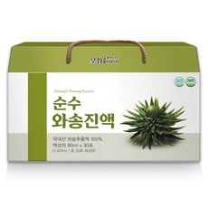 황지네이처 국내산 와송 순수 와송진액 80ml, 30개