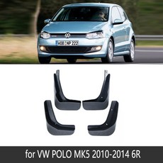 폭스 바겐 폭스 바겐 폴로 mk4 mk5 9n3 6c 6r 2005 2017 펜더 머드 가드 플랩 스플래시 플랩 머드 가드 액세서리 2006 2010 2015 2016, 2010-2014 6R