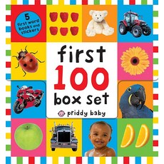 First 100 PB Box Set (5 books): First 100 Words; First 100 Animals; First 100 Trucks and Things That