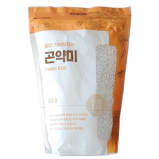 몸이 가벼워지는 곤약미 곤약쌀 500g, 1개