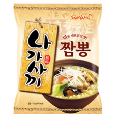 삼양 나가사끼 짬뽕 115g, 22개